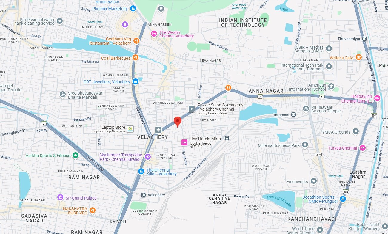 Location Map — Perfect Prakruthi