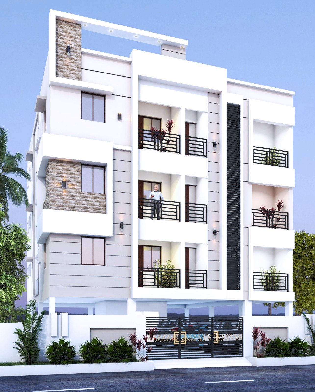 Perfect Prayag exterior, Nanganallur